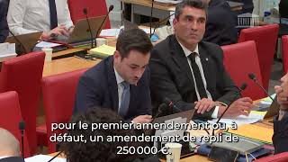 Julien Rancoule député de lAude  Budget 2025  750 000€ pour les associations de sécurité civile [upl. by Zirkle638]