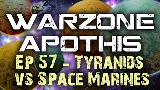 Tyranids vs Space Marines Warhammer 40k Battle Report  Warzone Apothis Ep 57 [upl. by Ainig]