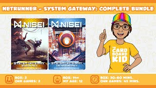 The Cardboard Kid  309 Netrunner  System Gateway Complete Bundle [upl. by Killion]