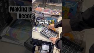 MAKING BEATS ON THE SP404 RecordShop Sp404 mpc500 boombapbeats lofisound [upl. by Hamilah26]