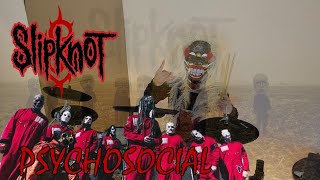 Slipknot  Psychosocial  Drum Cover by Leak [upl. by Vogeley]