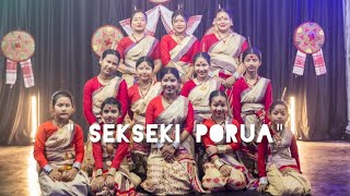 SEKSEKI PORUA  BIHU DANCE  NILOTPAL BORA [upl. by Ariay741]