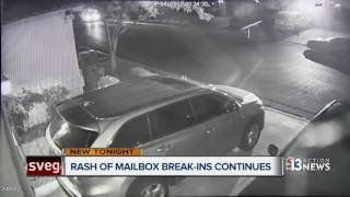 Another mailbox breakin reported in Summerlin [upl. by Akoyin]