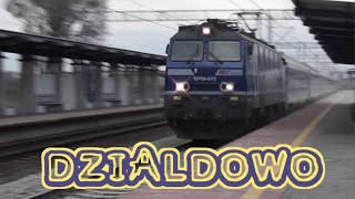 Pociągi na stacji Działdowo PKP IC KM [upl. by Livi843]