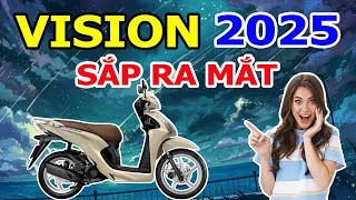 Honda Vision 2025 bao giờ ra mắt sắp ra mắt rồi anh chị nhé  Toàn Xe Máy Toàn Trung [upl. by Dihgirb]