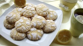 Biscotti morbidi al Limone  Ricetta di Natale [upl. by Yecram]