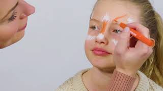 Snazaroo Easy Fox Face Paint Tutorial [upl. by Namad]