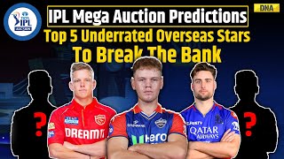 IPL Auction 2025 Top 5 Underrated Overseas Stars To Watch In IPL Auction 2025  IPL Mega Auction [upl. by Leuqim530]