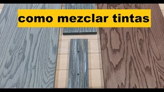 Curso básico Como aplicar tinta a la madera Para principiantes [upl. by Simone]