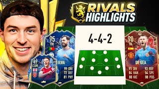 NEW 442 Tactics w 95 Bernardo Silva 90 De Gea 89 Rice [upl. by Azerila83]