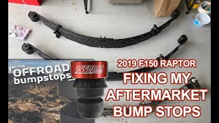 Gen 2 Raptor Cheap Aftermarket Bump Stops [upl. by Rokach815]