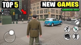 Top 5 New Games For Android 2024  New Best Games For Android 2024 [upl. by Garrick]