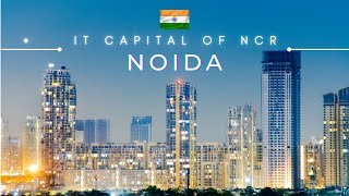 Noida city 4k drone view  IT Capital of NCR  Explore Noida  Explore The World [upl. by Sardse875]