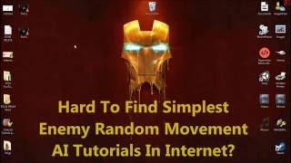 Unity 3D  Simple Enemy Random Movement AI  Review Only [upl. by Peatroy]