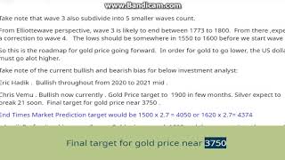 End Times Market Prediction Present Gold Roadmap [upl. by Shuman]