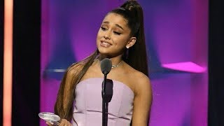 Ariana Grande  Billboard Woman Of The Year Accepting Speech 2018 [upl. by Jaeger719]