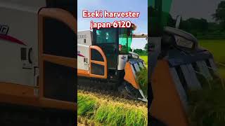 iseki new harvester japani 6120 [upl. by Renate]