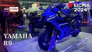 Yamaha R9  LIVE da EICMA 2024 [upl. by Nayt855]