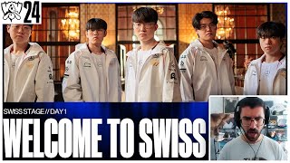 RIOT CONTINUES TO STEP UP THEIR TEASERS  Yamato Reacts to WORLDS 2024 SWISS STAGE TEASER [upl. by Nelleus]