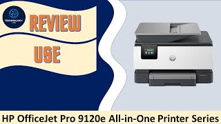 Review HP OfficeJet Pro 9120  9122e  9125e  9128e AiO printer series [upl. by Aerona997]