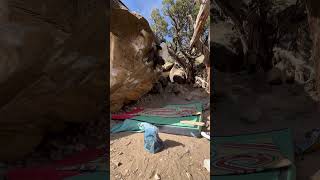 Scrawny and Brawny  V7 Joes Valley Bouldering [upl. by Breed469]