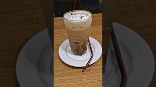 How to make Greek Freddo Cappuccino lamarzocco coffee espresso barista latteart summerdrink [upl. by Inatirb]