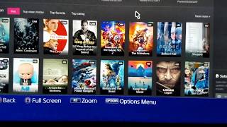 How to Watch free movies on your PS4 2017 My bookmarks [upl. by Leinto]