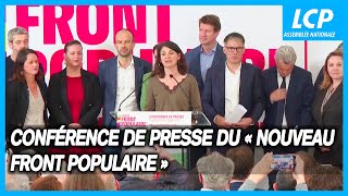 Conférence de presse du quotNouveau Front populairequot  14062024 [upl. by Ydner]