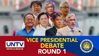 The First Vice Presidential Debate Comelec PiliPinas Debates 2022  March 20 2022 [upl. by Gower]