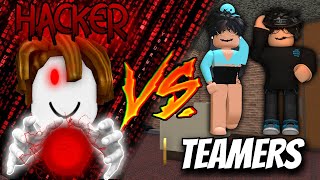 MM2 Hacker Vs Teamers 29Murder Mystery 2  Roblox [upl. by Carol482]