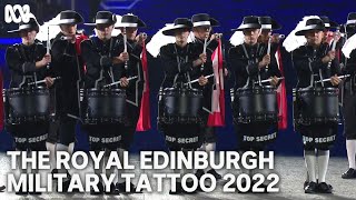 Top Secret Drum Corps  The Royal Edinburgh Military Tattoo 2022  ABC TV  iview [upl. by Htinek]