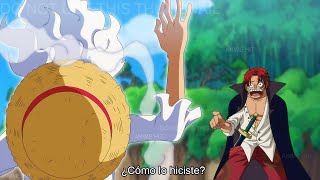 Reação de Shanks após descobrir que Luffy é um Yonkou em One Piece [upl. by Laved444]