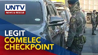 ALAMIN Paano Malalaman na Lehitimo ang Isang Comelec Checkpoint [upl. by Etnoval949]