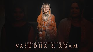 VASUDHA amp AGAM  CINEMATIC WEDDING HIGHLIGHT  CHANDIGARHFAZILKA  RAI FILMS  DAVY RAI PHOTOGRAPHY [upl. by Mundford507]