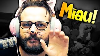 GRONKH UND DIE KATZENKOPFHÖRER 😸🤣  Best Of Gronkh 🎬  Livestream 04012019 [upl. by Carlen]