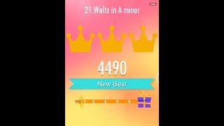 Piano Tiles 2 Waltz in A minor 4490 [upl. by Lenehc566]