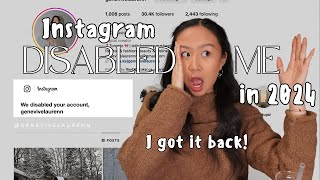 How I got my disabled Instagram account back in 2024 [upl. by Lansing]