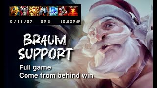 Braum Support 121112 W [upl. by Hauser240]