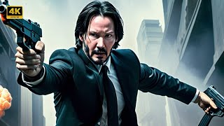 John Wick  New Action Movie 2024  Full Movie  4K Ultra actionmovies [upl. by Bilicki162]