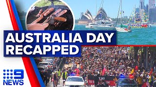 How the nation celebrated Australia Day 2023  9 News Australia [upl. by Euqilegna]