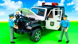 Carros Policías para Niños  Ambulancias y Camiones de Bomberos  Colección de Juguetes Infantiles [upl. by Cuttler503]