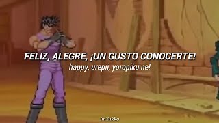 JoJos Bizarre Adventure Heritage for the future Remix  Sub español [upl. by Lairea]