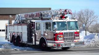 Sarnia Fire  L4 Responding [upl. by Liane]