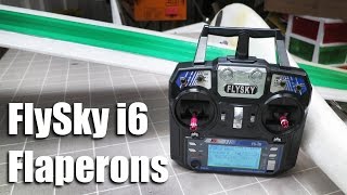 FlySky i6 Flaperons  3 methods [upl. by Dunc449]