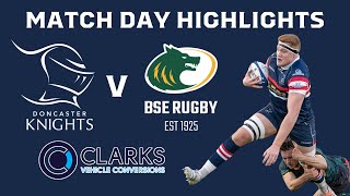 Doncaster Knights V Bury St Edmunds  full highlights [upl. by Haiasi]