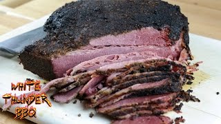 Easy Homemade Pastrami Recipe  White Thunder BBQ [upl. by Krute211]