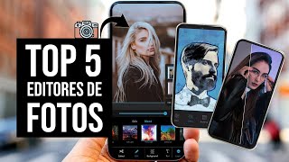 TOP 5 EDITORES de FOTOS para Android GRATIS [upl. by Market]