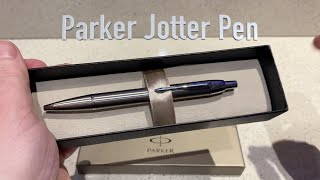 Parker Jotter Pen  Parker Jotter Review [upl. by Akirdnuhs]