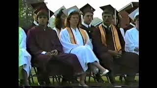 St Clair Co High 1987 Graduation Odenville AL [upl. by Nnyltiac]