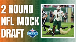 Two Round 2025 NFL Mock Draft [upl. by Whitby959]